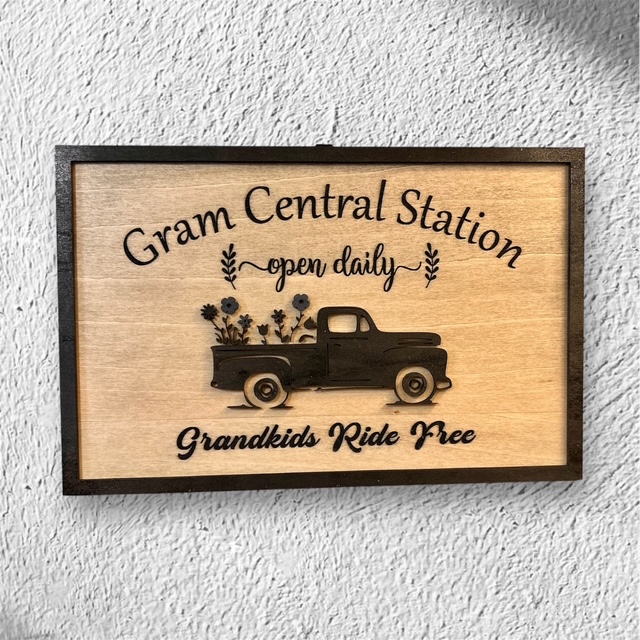 (image for) Gram Central Station Sign